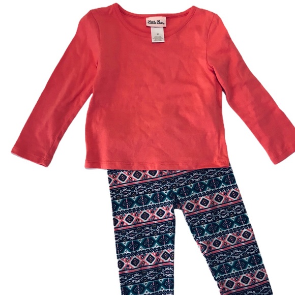 Little Lass Toddler Girls Outfit Size 3T